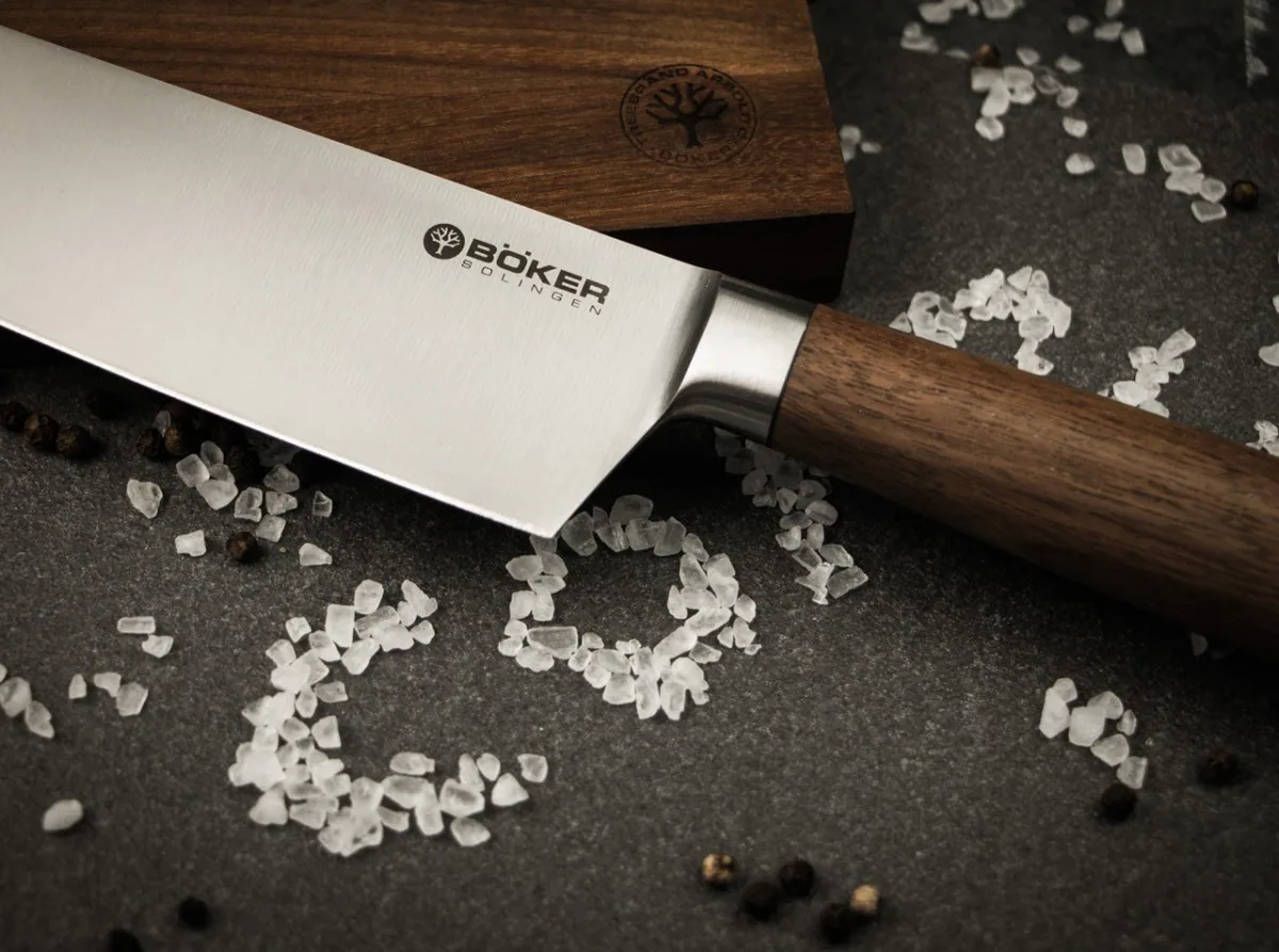 Nóż Szefa Böker Solingen Core Walnut 16 cm — zdjęcie 3