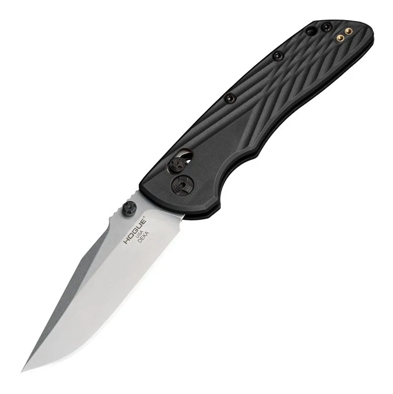 Nóż Hogue 24379 Deka 3.25" CP Tumble Black — zdjęcie 1