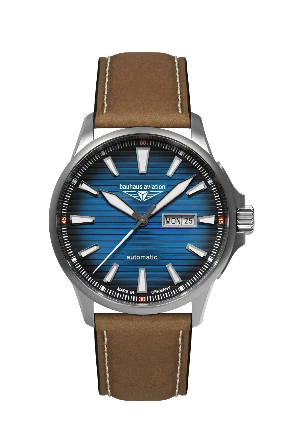 Zegarek Bauhaus Aviation Titanium 28623, 42mm — zdjęcie 1
