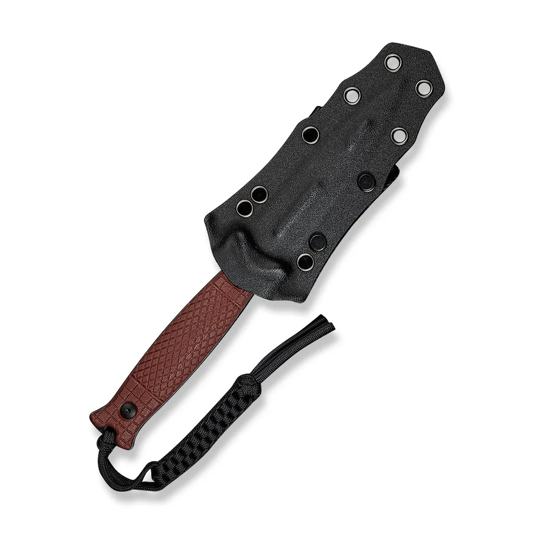 Nóż CIVIVI Fixed Perfrico 14C28N Burgundy G10 — zdjęcie 7