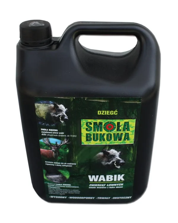 Smoła bukowa - środek wabiący dziki 2,5kg — zdjęcie 2