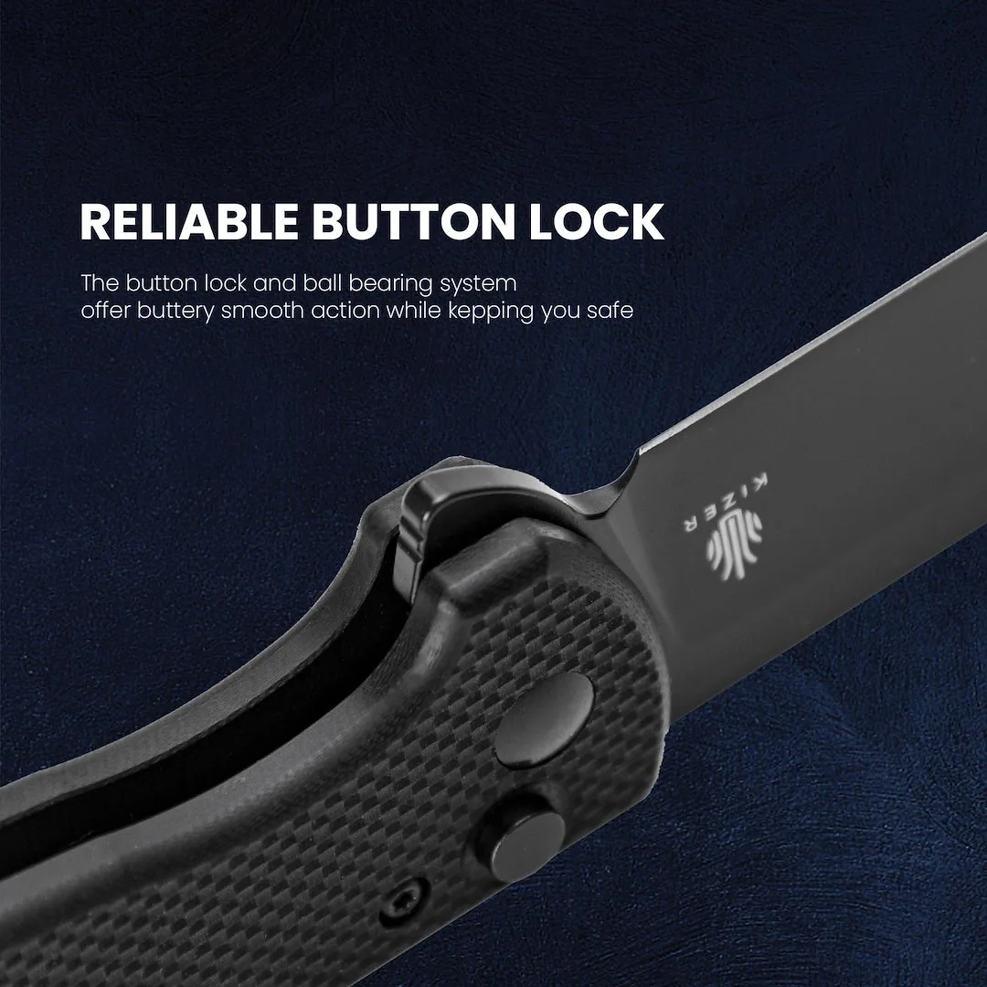 Nóż Kizer Amicus G10 9Cr18MoV — zdjęcie 12