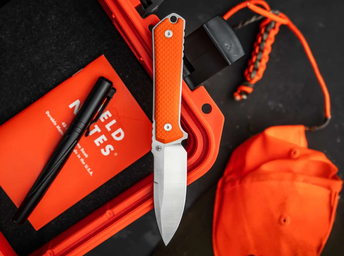 Nóż Böker Kiboku G10 Orange RWL34 — zdjęcie 5