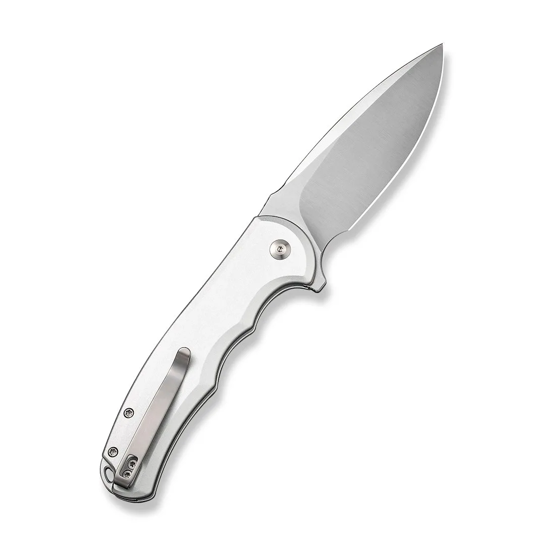 Nóż CIVIVI Button Lock Praxis Aluminum Silver — zdjęcie 2