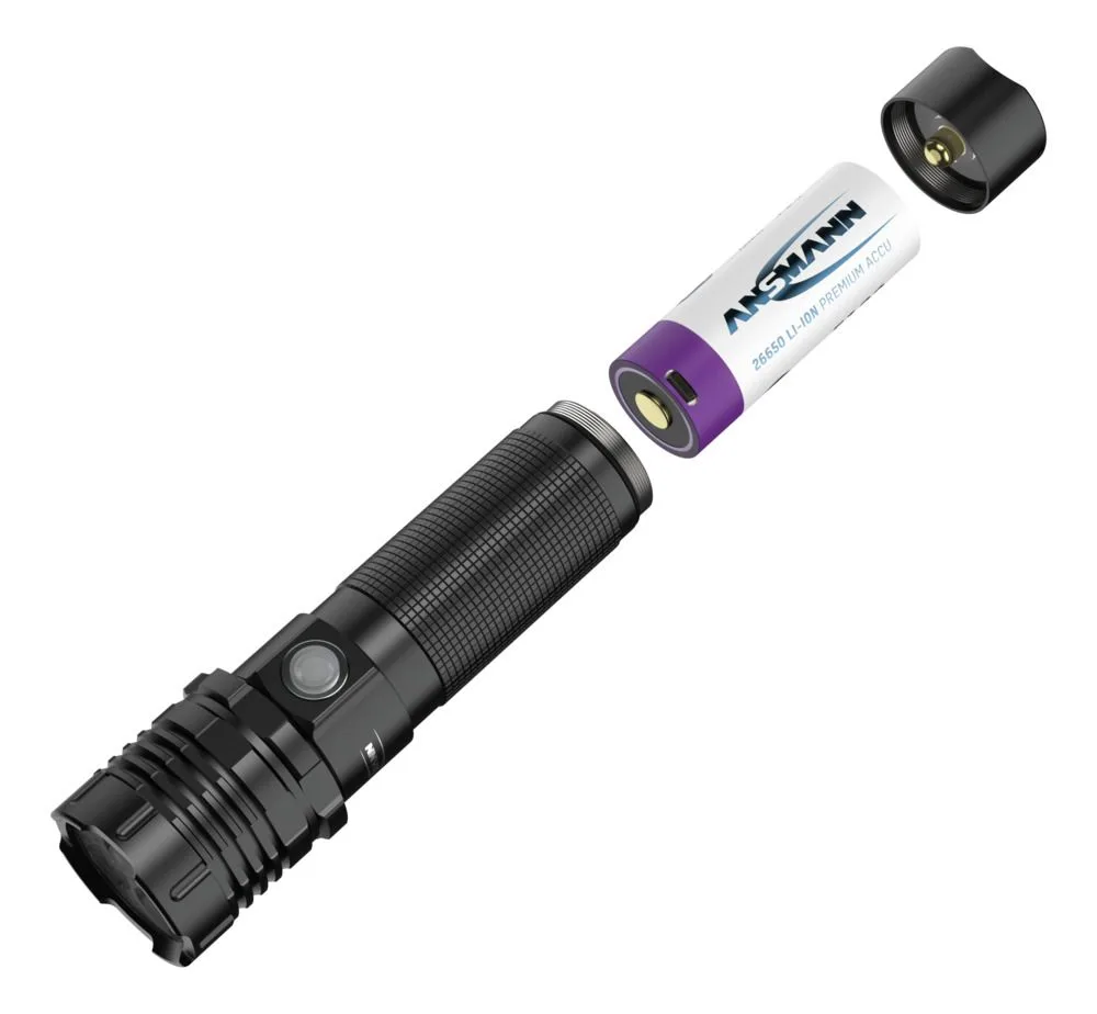 Latarka Ansmann LED Pro 3000R, 3200 lm, 26650 — zdjęcie 5