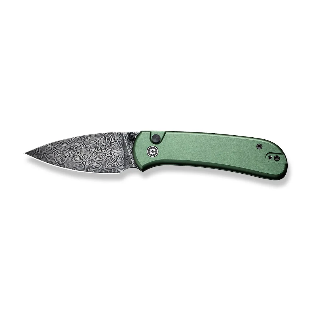 Nóż CIVIVI Qubit Damast Aluminum Green C22030E-DS1 — zdjęcie 8