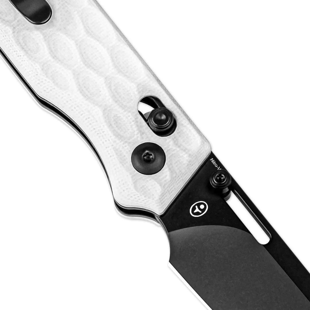 Nóż Kizer Task White G10 Nitro-V — zdjęcie 6