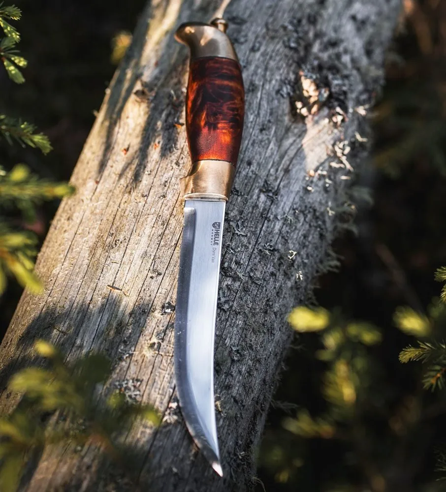 Nóż Helle Dyre Vaa H3LS Dark CB LTD Edition — zdjęcie 1