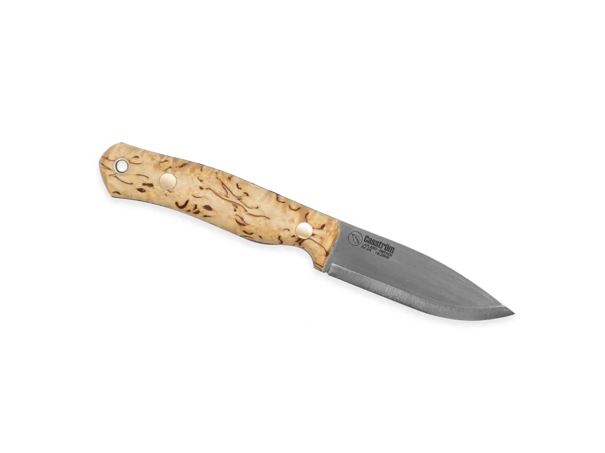 Nóż Casström No.8 SFK Curly Birch 14C28N — zdjęcie 2