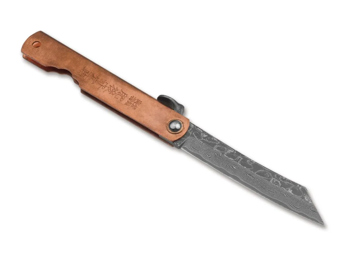Nóż Higo Irogane Damascus — zdjęcie 1