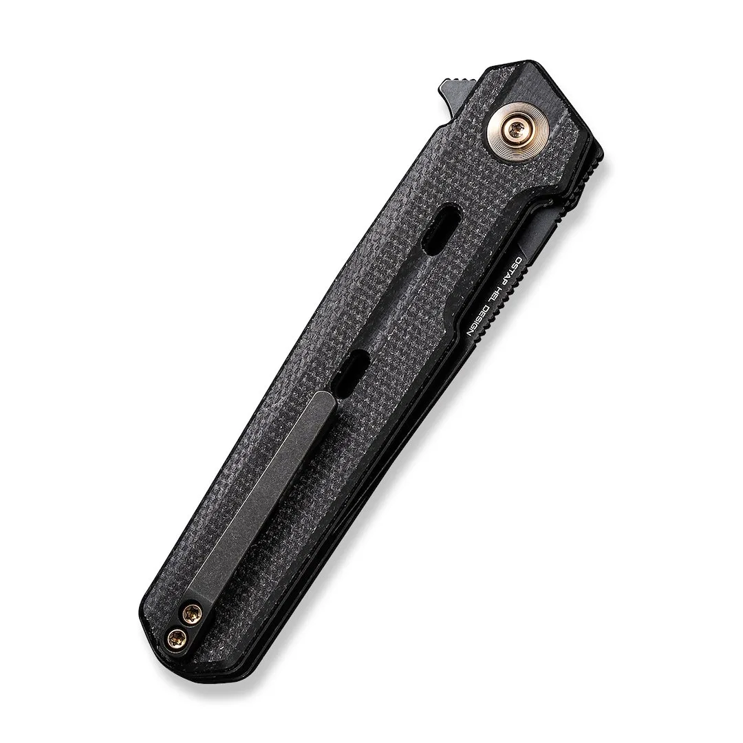 Nóż WE Knife Navo CPM-20CV Micarta Black — zdjęcie 5