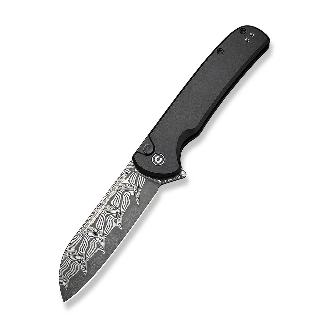 Nóż CIVIVI Chevalier II Aluminum Black Damascus — zdjęcie 1