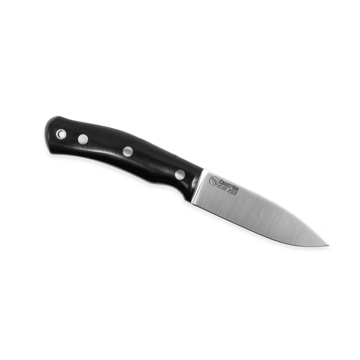 Nóż Casström No.10 SFK Black Micarta 14C28N — zdjęcie 2