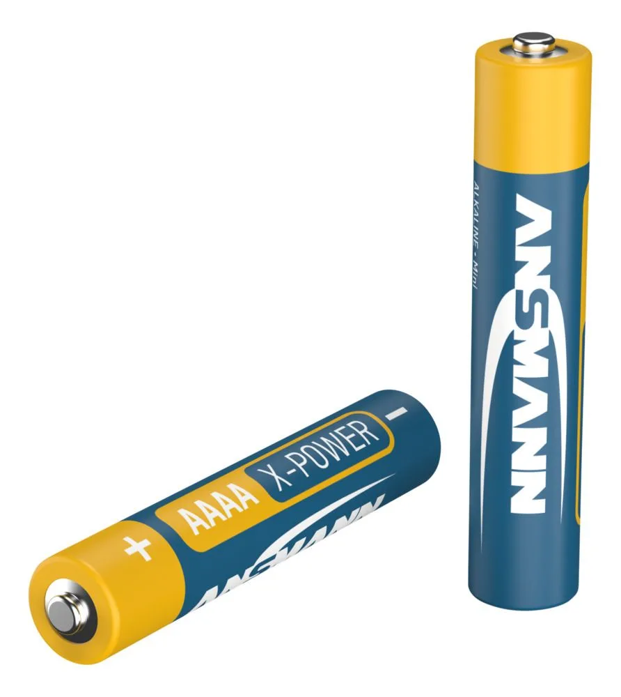 Baterie alkaliczne Ansmann X-Power AAAA /LR8 2 szt — zdjęcie 2