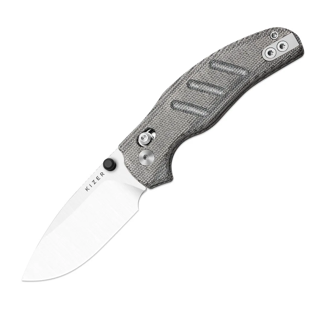 Nóż Kizer C01C 2.9 CD Norplex UltreX Micarta ELMAX — zdjęcie 1