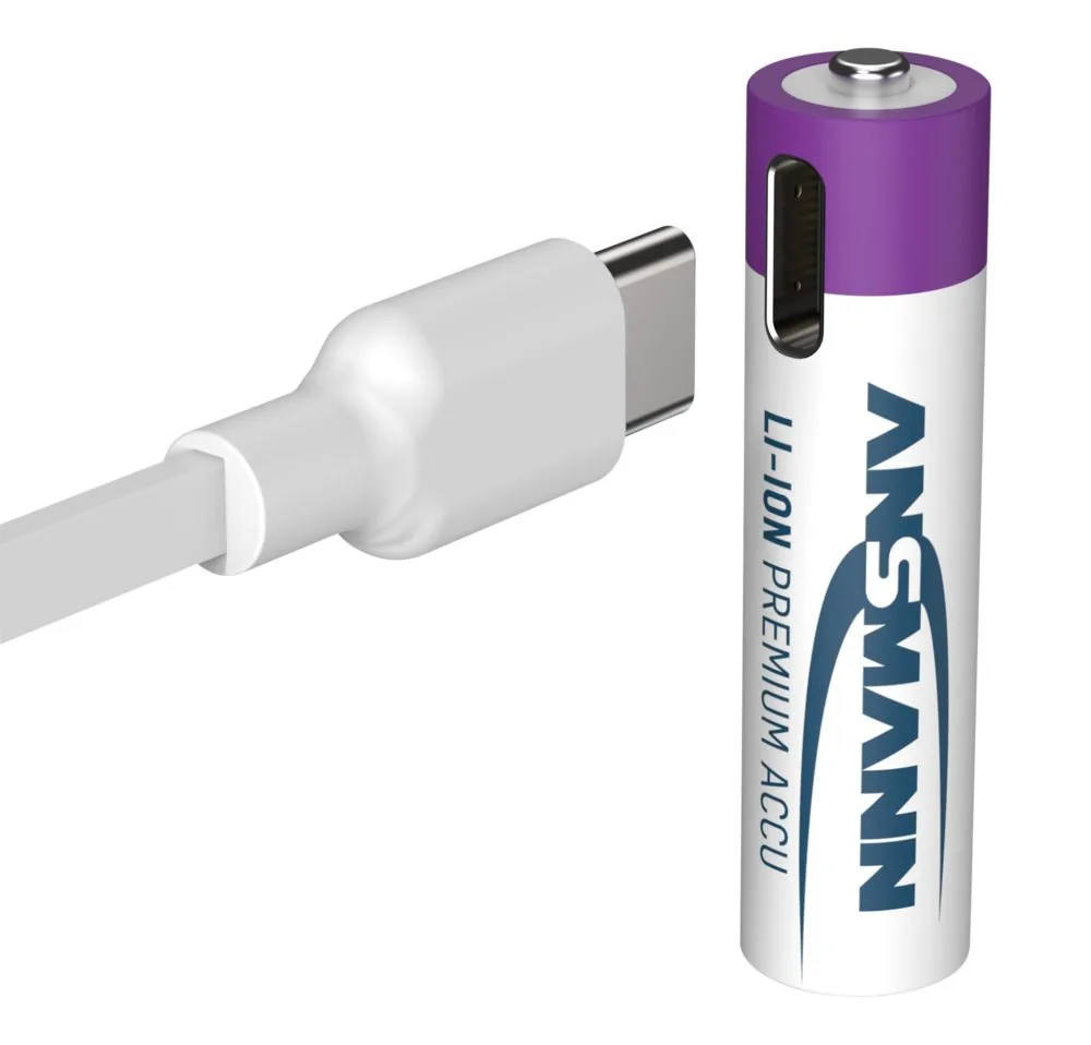 Akumulatory Ansmann Li-Ion AAA typ 500, 4 szt — zdjęcie 4