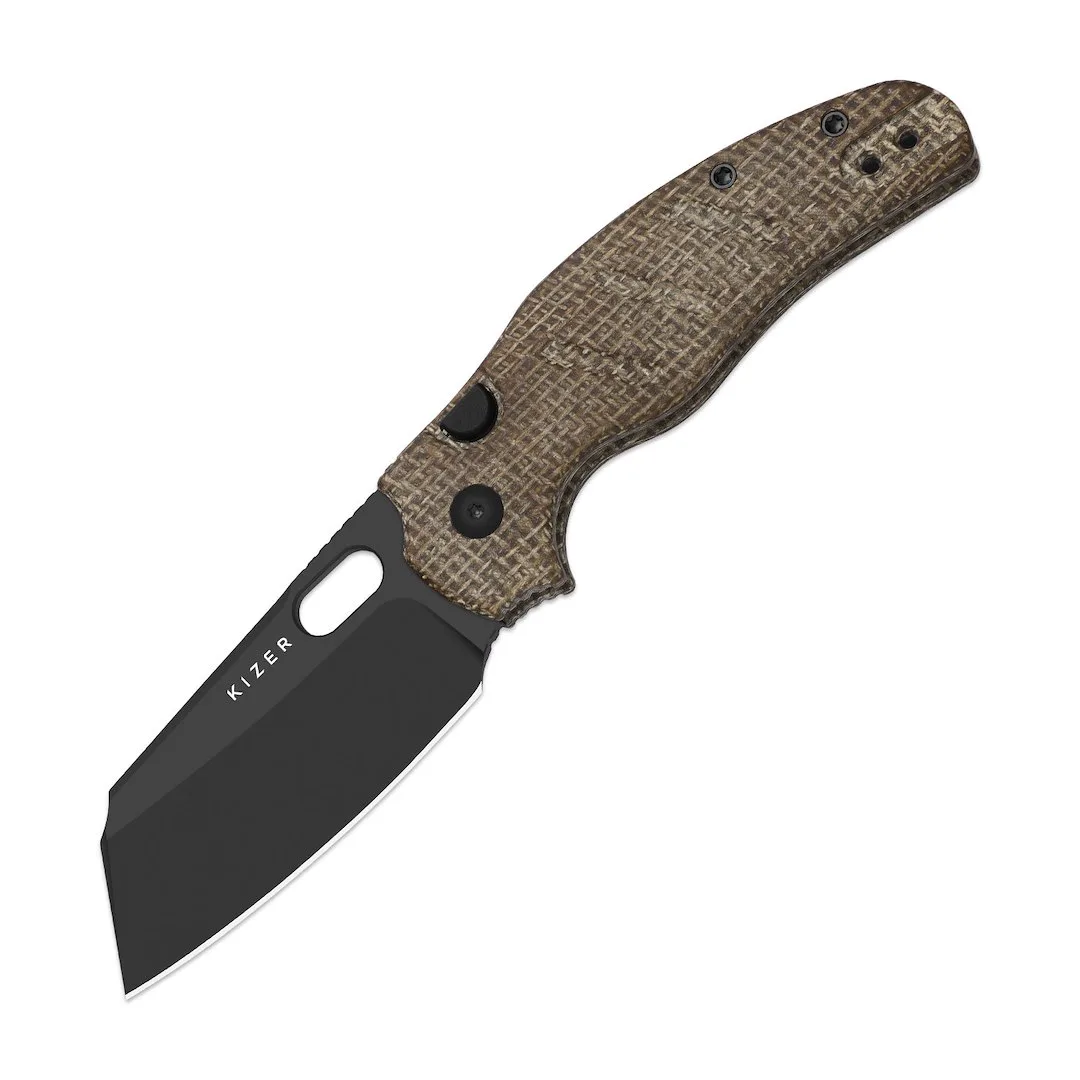 Nóż Kizer C01C 2.9 BS Norplex UltreX Micarta ELMAX — zdjęcie 1