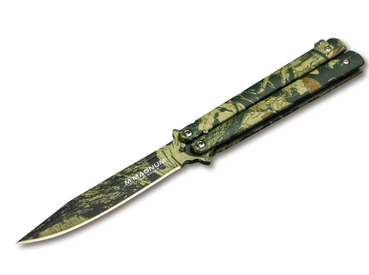 Nóż Magnum Balisong Camo — zdjęcie 1