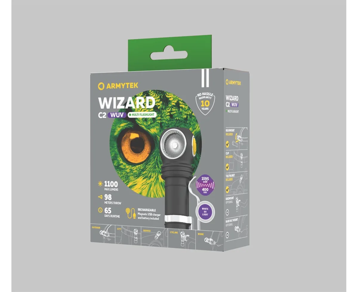 Latarka Armytek Wizard C2 WUV White&UV 1100 lm — zdjęcie 6