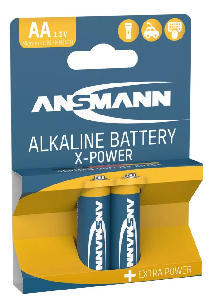 Baterie alkaliczne Ansmann X-Power AA / LR6 2 szt. — zdjęcie 4