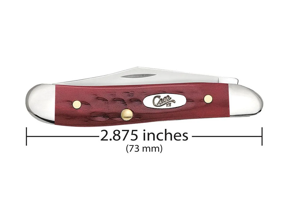 Scyzoryk Case Pocket Worn Peanut SS Old Red — zdjęcie 2