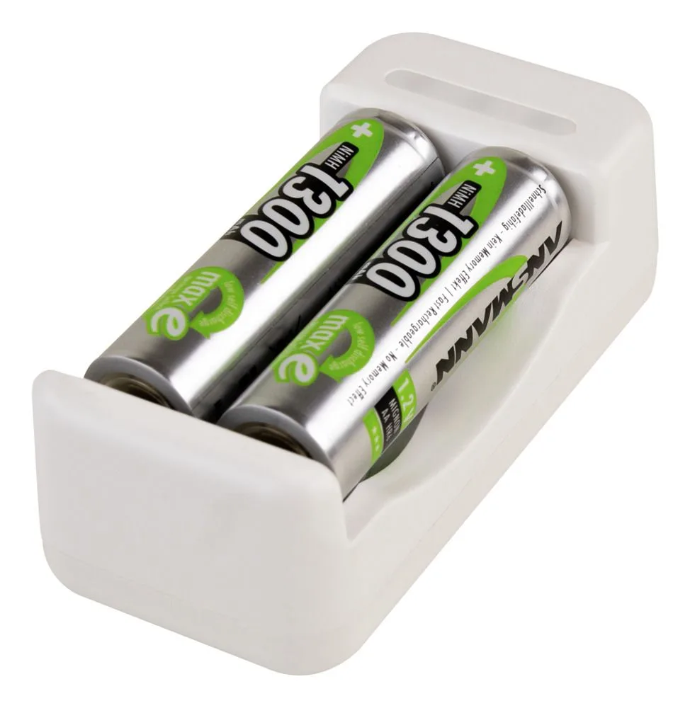 Ładowarka Ansmann USB Basic II + 2x AA 1300mAh — zdjęcie 1
