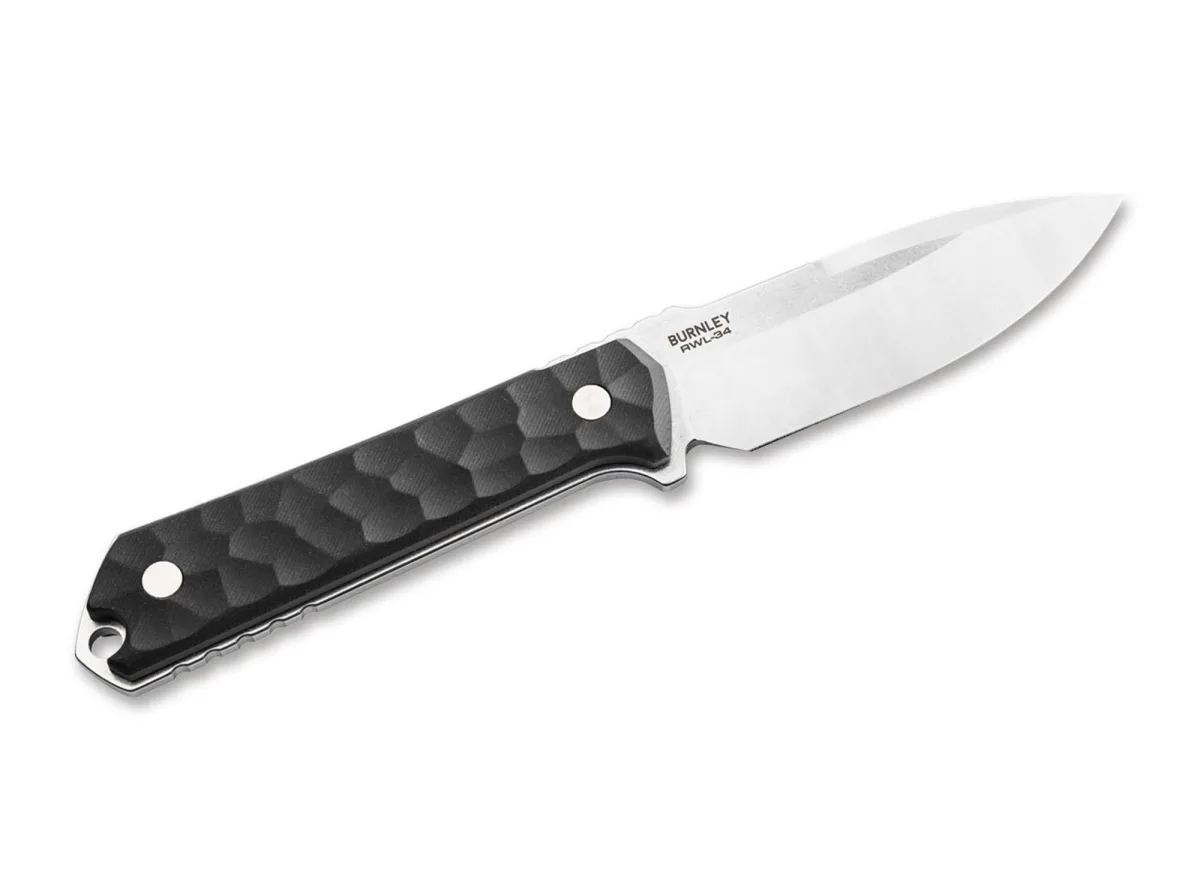 Nóż Böker Kiboku Richlite Black Rock Pattern RWL34 — zdjęcie 2