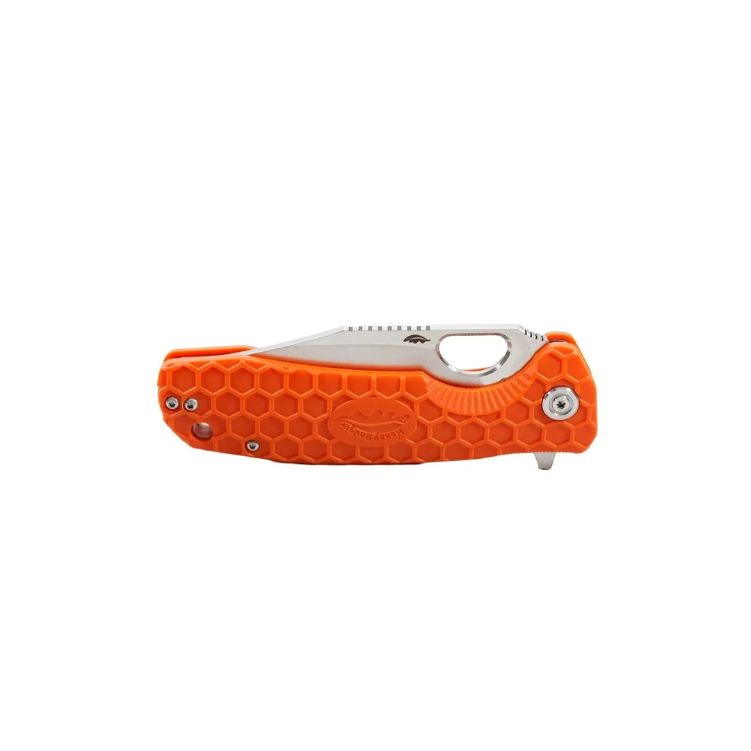 Nóż Honey Badger Clippoint Large Orange HB4068 — zdjęcie 2