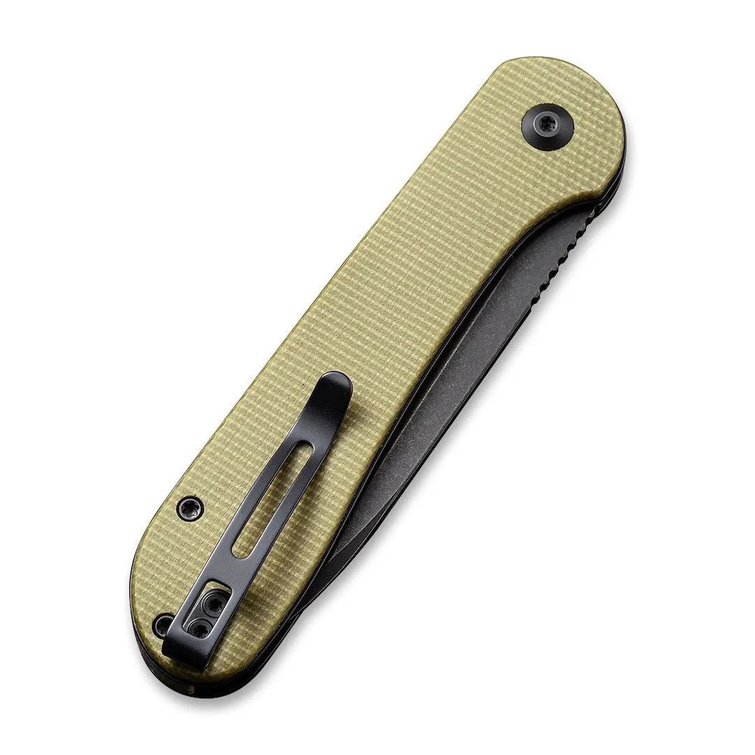 Nóż CIVIVI Button Lock Elementum Olive Micara — zdjęcie 6