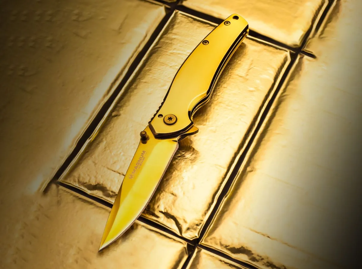 Nóż Magnum Gold Finger — zdjęcie 2
