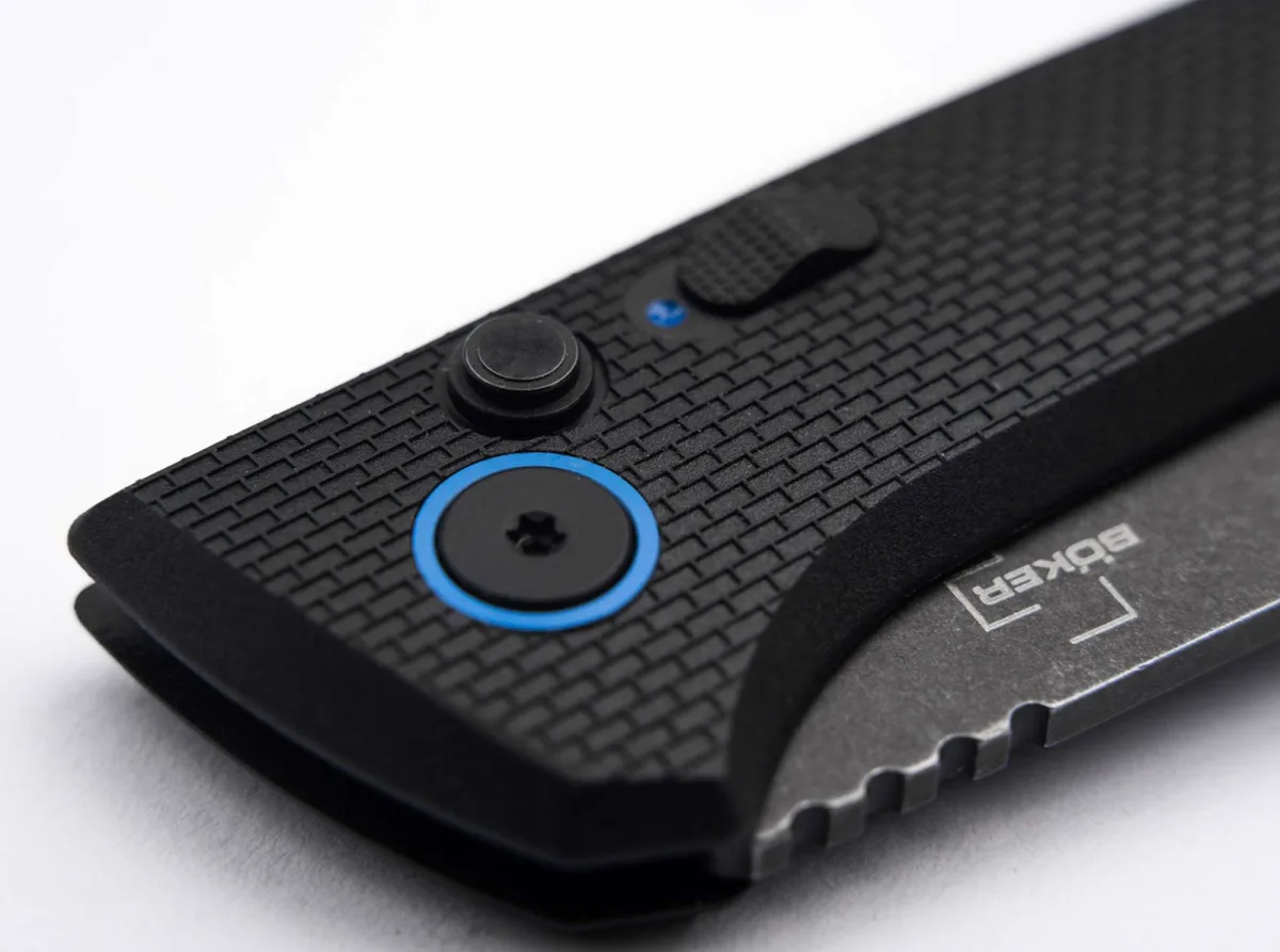 Nóż automatyczny Böker Plus FRND All Black D2 — zdjęcie 3