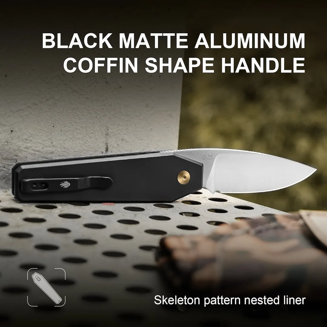 Nóż Kizer Tomb Aluminum Nitro-V — zdjęcie 11