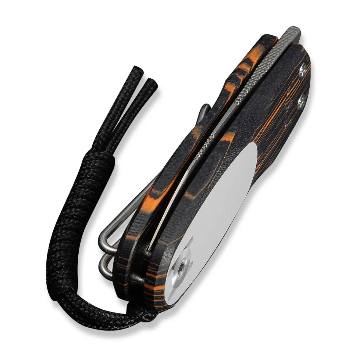 Nóż Civivi Purr Nitro-V Orange Black & White G10 — zdjęcie 6