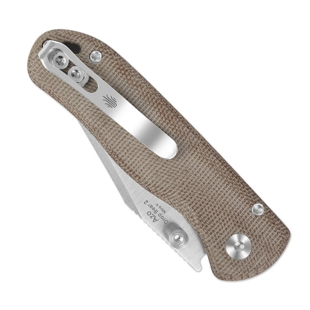 Nóż Kizer Drop Bear 2 Micarta Nitro-V — zdjęcie 8