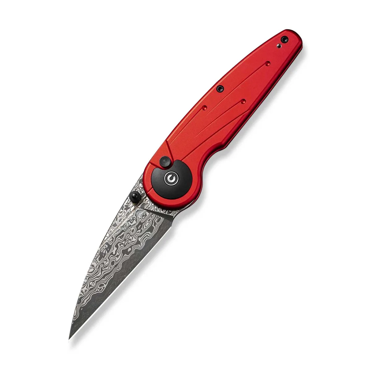 Nóż Civivi Starflare Damascus Red Aluminum — zdjęcie 1