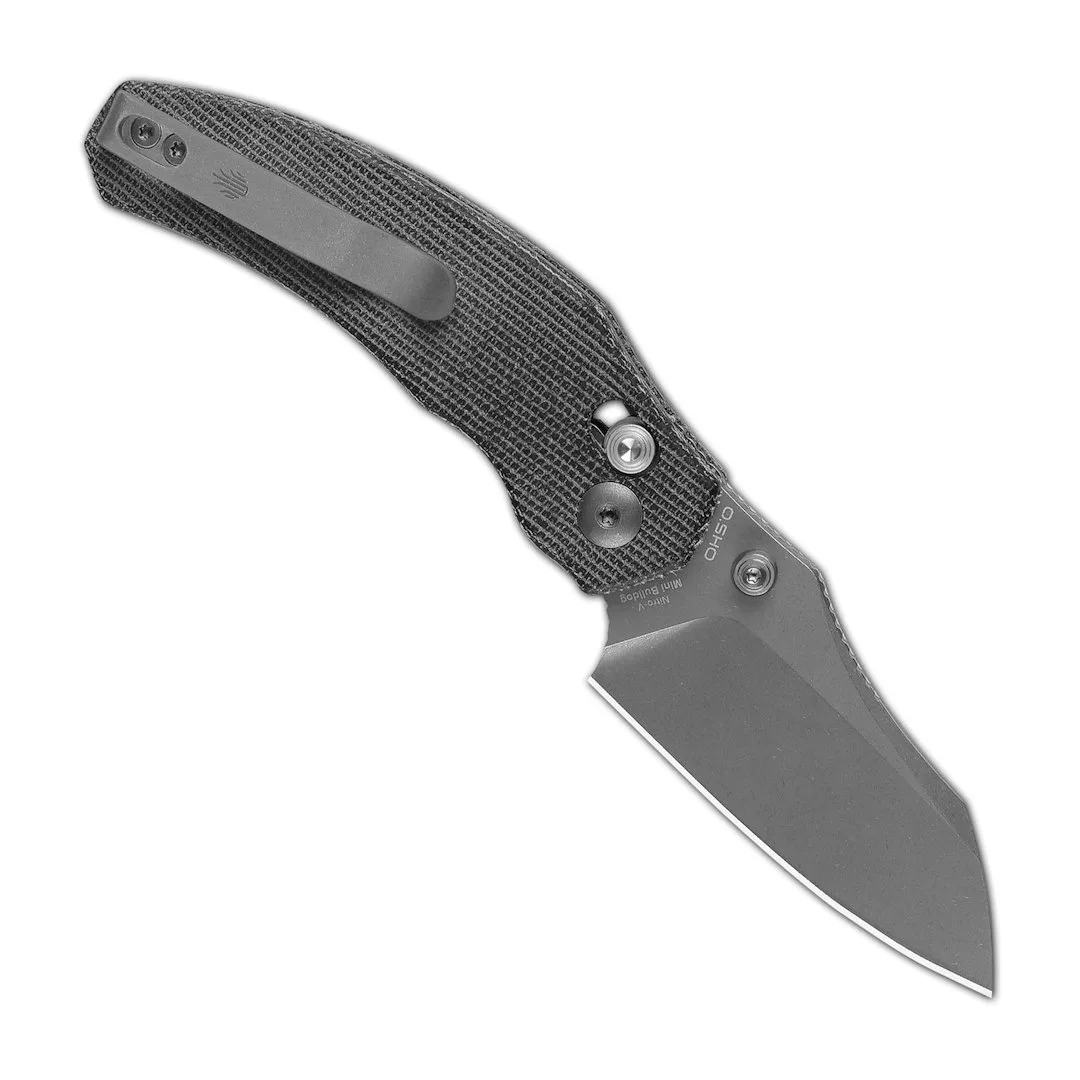 Nóż Kizer Mini Bulldog Micarta Nitro-V — zdjęcie 2