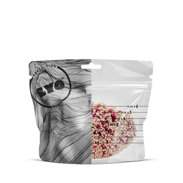 LYOFOOD EKO Jaglanka malinowo-kokosowa 300g — zdjęcie 3
