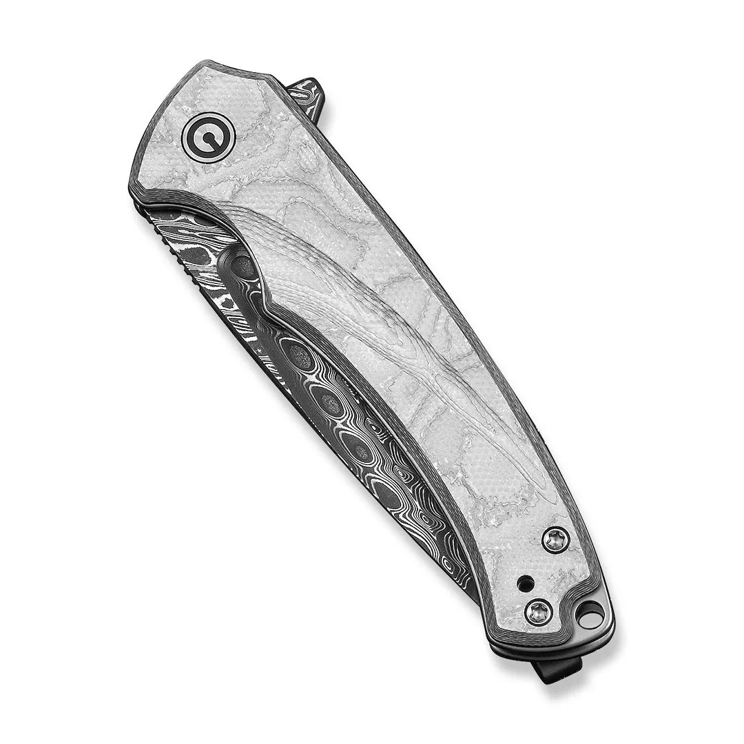 Nóż CIVIVI Voidflare Damascus Aluminum Foil G10 — zdjęcie 4