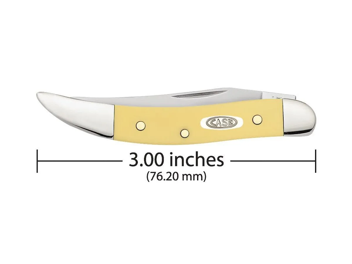 Nóż Case Small Texas Toothpick SS Yellow — zdjęcie 2