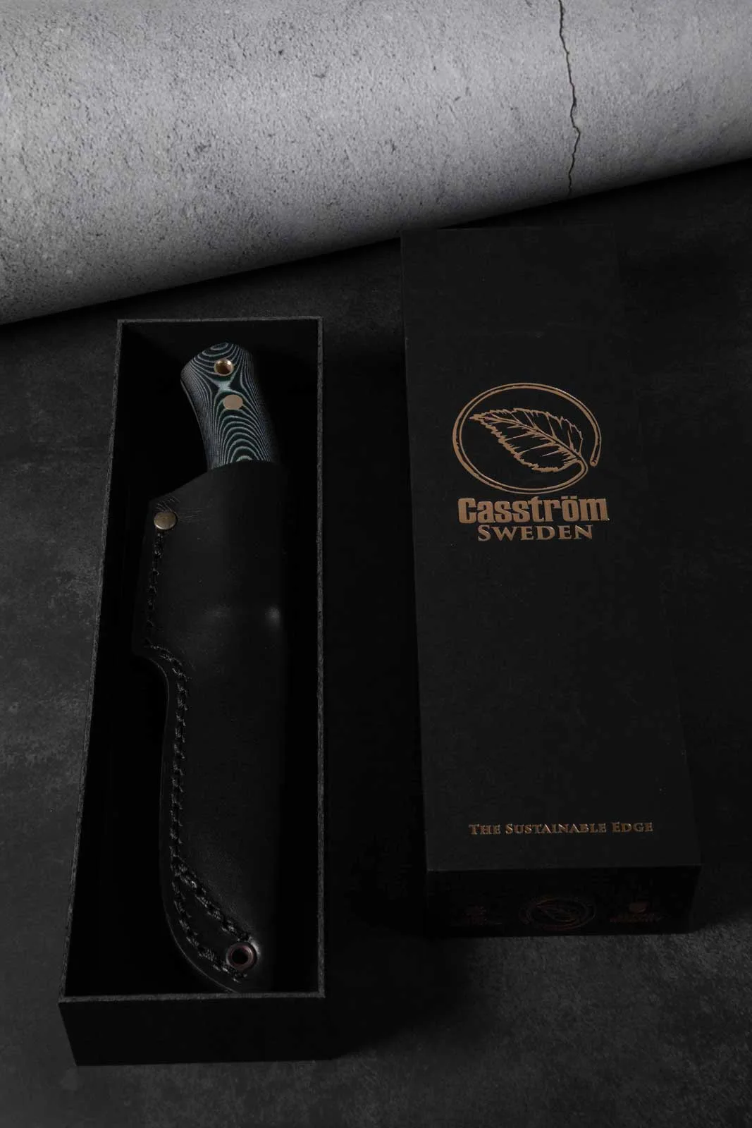 Nóż Casström No.10 SFK Green Micarta Sleipner — zdjęcie 7