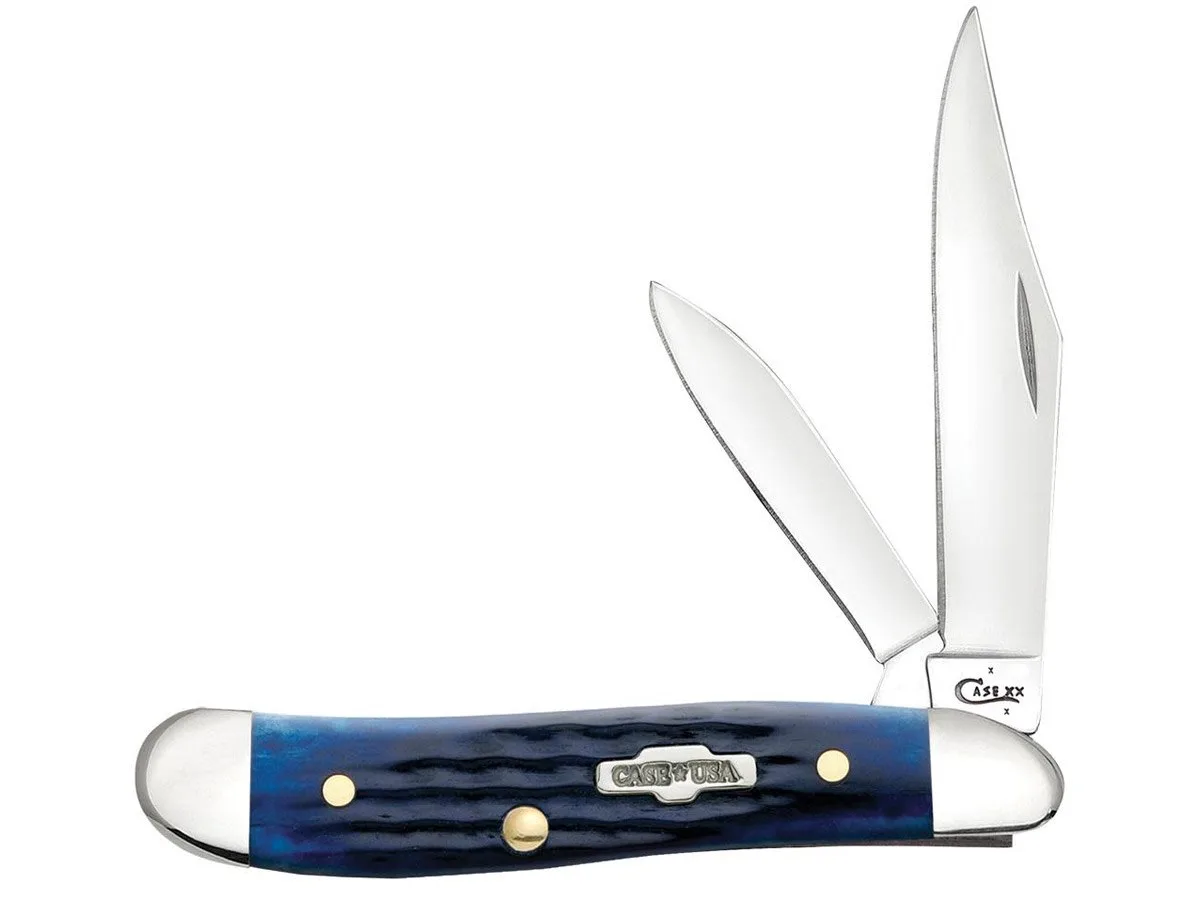 Scyzoryk Rogers Case Peanut SS Blue Bone — zdjęcie 1