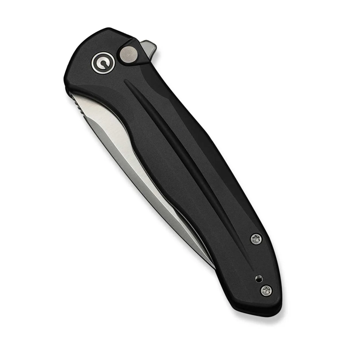 Nóż CIVIVI Button Lock Kitefin Black Alu 14C28N — zdjęcie 4