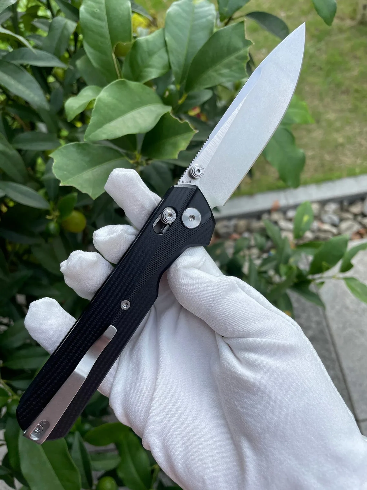 Nóż KNIVESPL The First Black G10 MagnaCut — zdjęcie 2