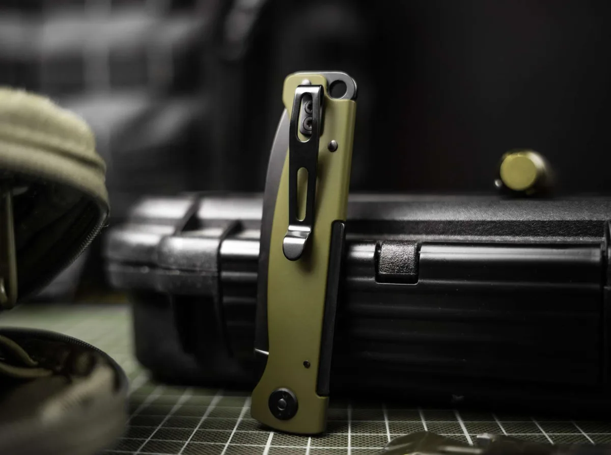 Nóż Böker Plus Atlas OD Green 12C27 — zdjęcie 5