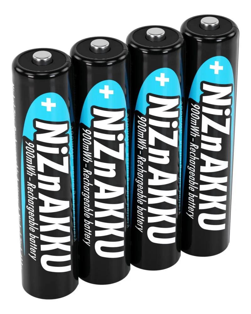 Akumulatory Ansmann NiZn AAA R03 900 mWh 1.6V 4szt — zdjęcie 1