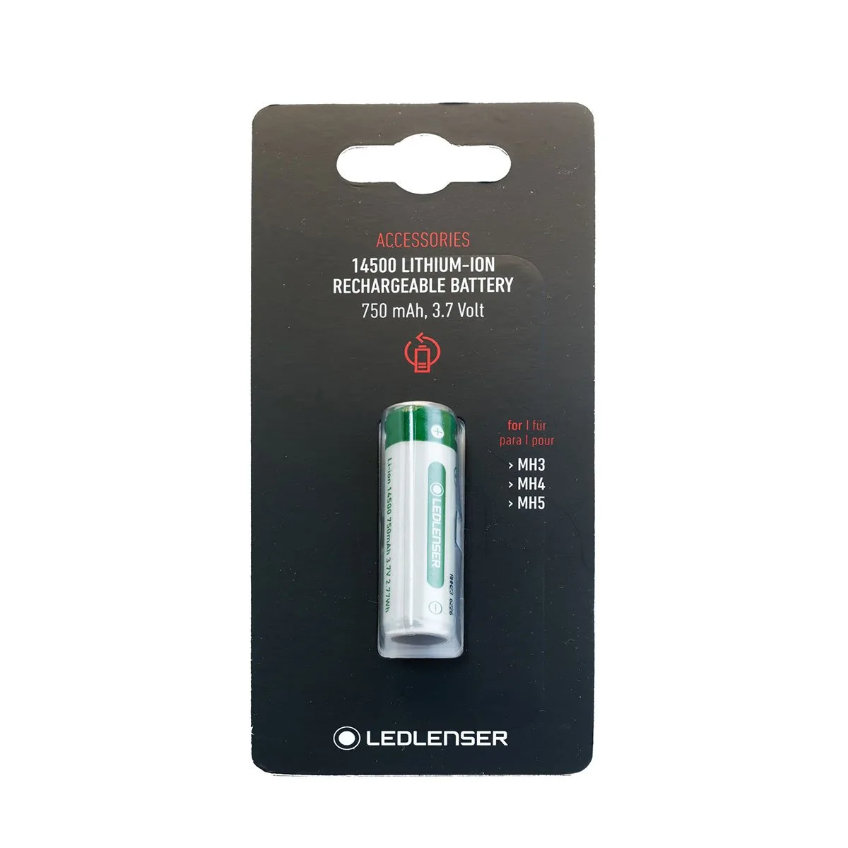 Akumulator Ledlenser 14500 do latarek MH3/4/5