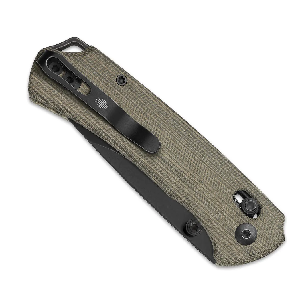 Nóż Kizer T1 CD Norplex UltreX Micarta Nitro-V — zdjęcie 8