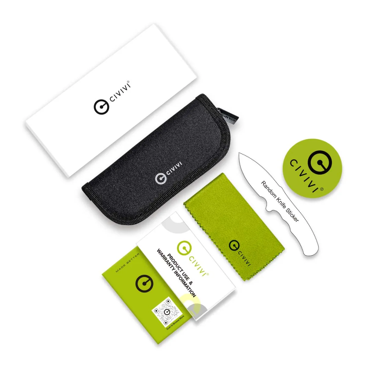 Nóż CIVIVI Vexron G10 Milled Orange & Black 14C28N — zdjęcie 9