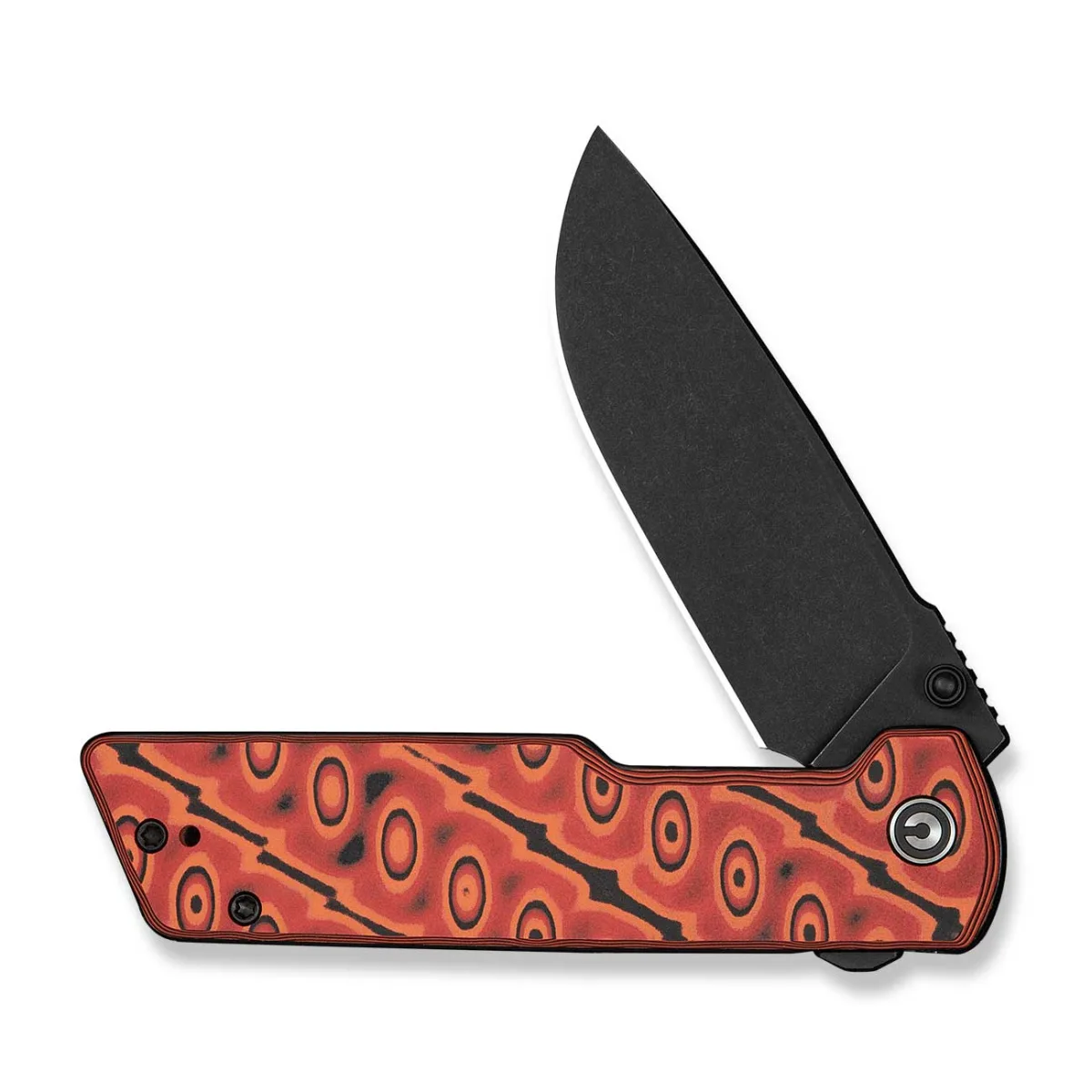 Nóż CIVIVI Zygon Nitro-V Orange&Blk Vortex Micarta — zdjęcie 3