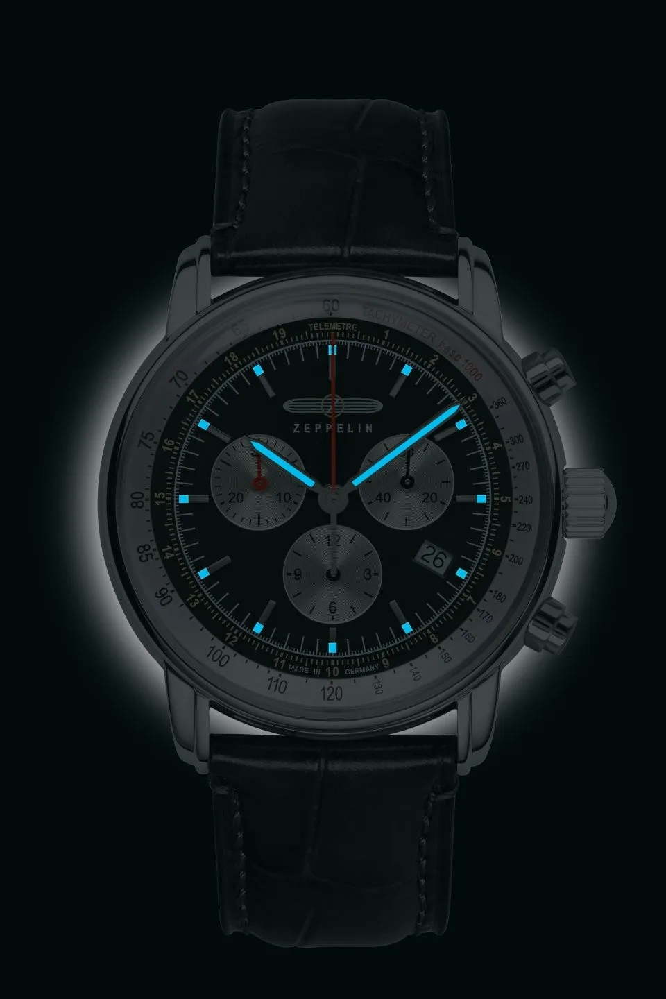 Zegarek Zeppelin LZ 14 Marine 88882, 42mm — zdjęcie 2